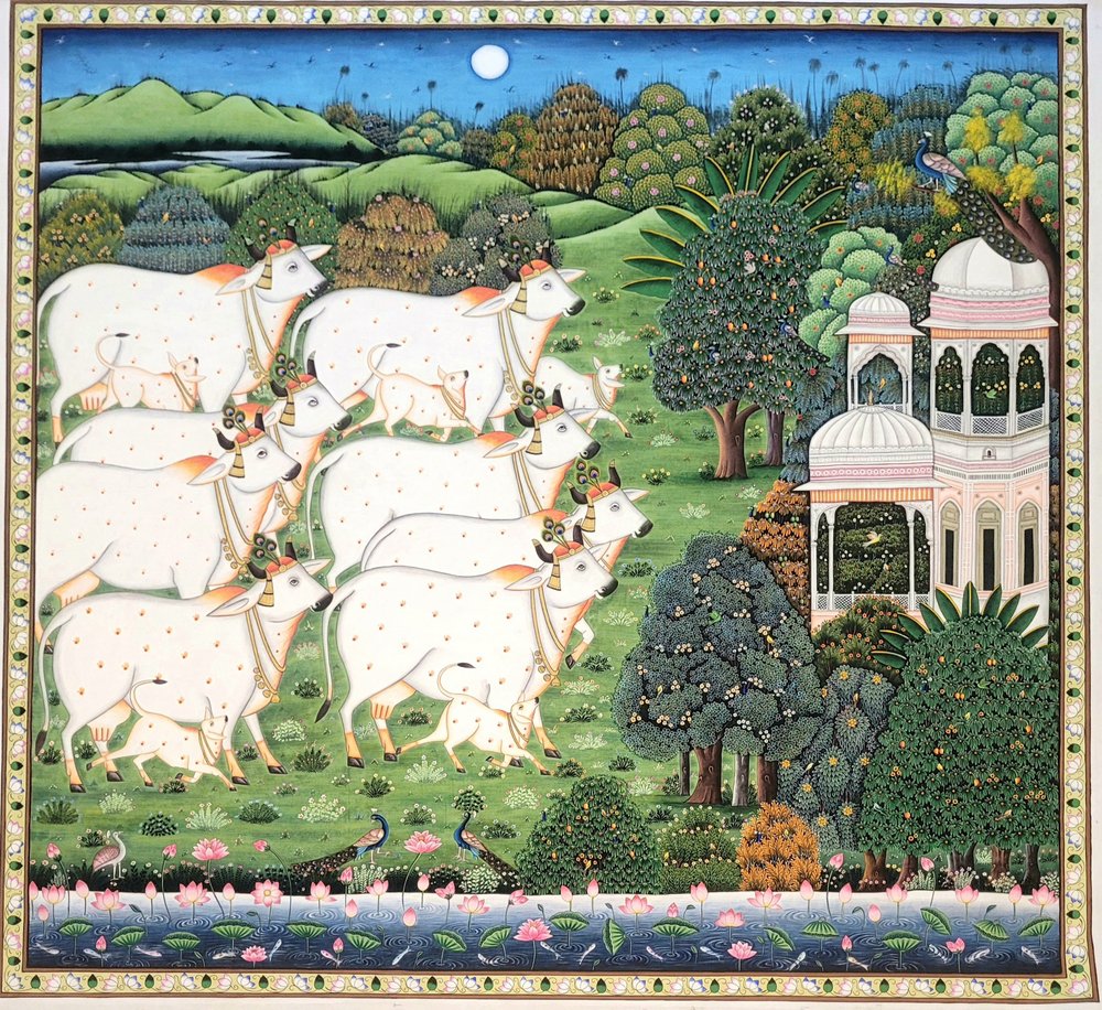Sacred Cows Moonlit Palace door IMAGINEERS STUDIO