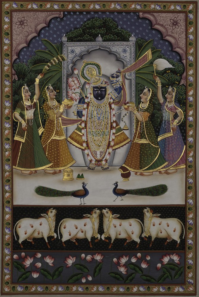 Shreenathji met de Gopi’s door IMAGINEERS STUDIO