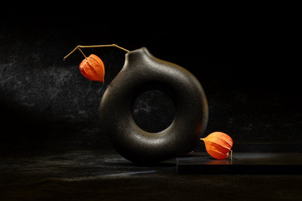 Elegant donker stilleven door Igor Kopcev