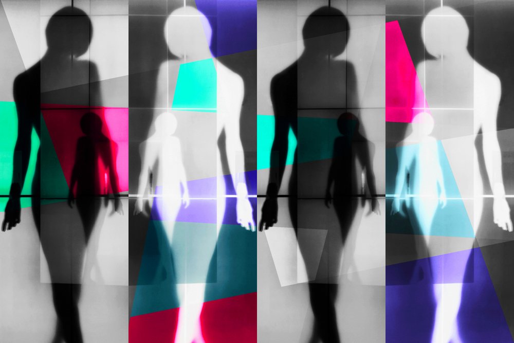 Kleurrijke abstracte figuren door Igor Shrayer