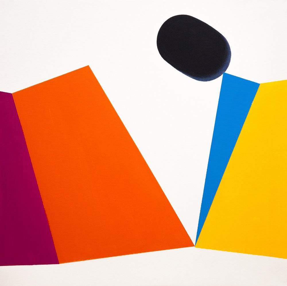 Geometrische kleurblokken door Ildefonso Martín
