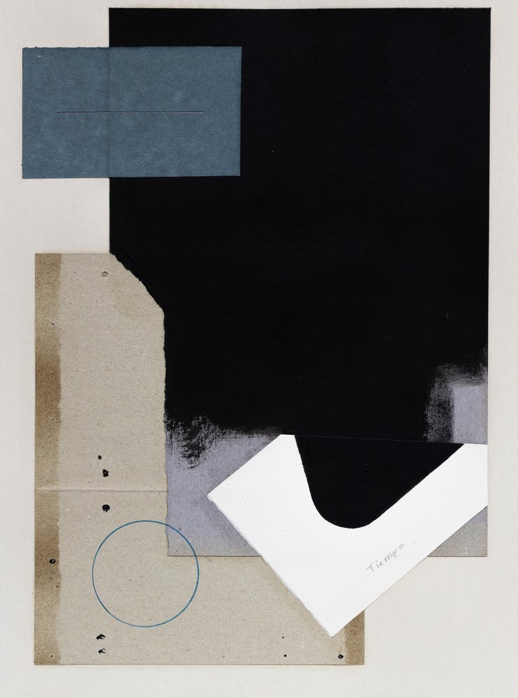Moderne geometrische collage door Ildefonso Martín