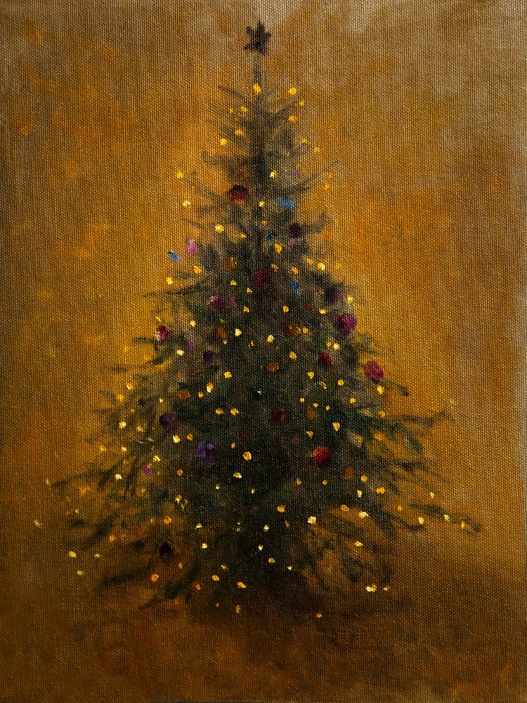 Verlichte kerstboom door James Zamora