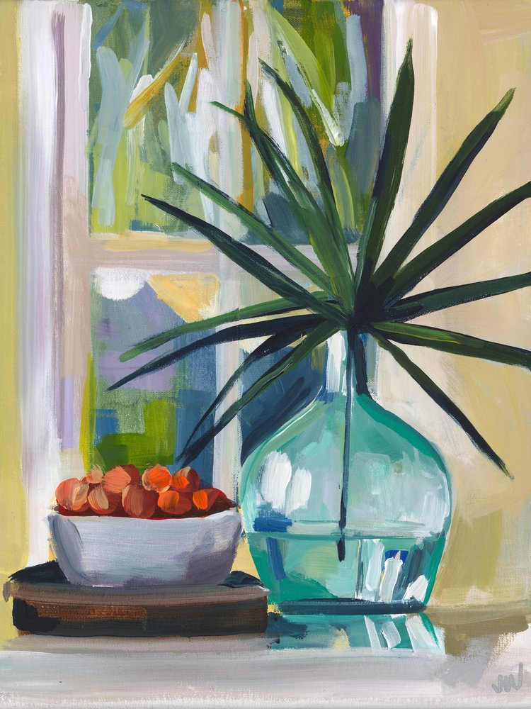 Aqua Vase door Jenny Westenhofer