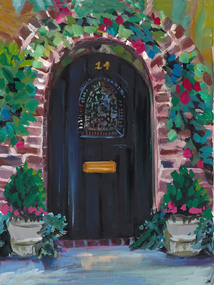 Black Door door Jenny Westenhofer
