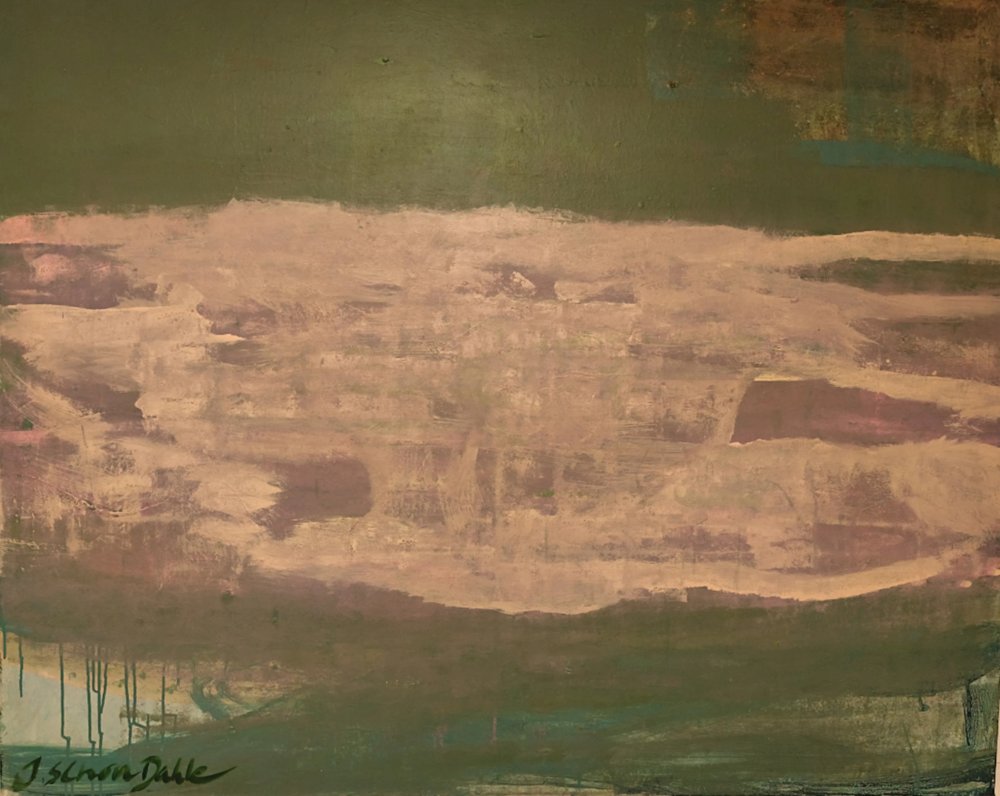 Rustige abstracte horizon door Joackim Schou Dahle