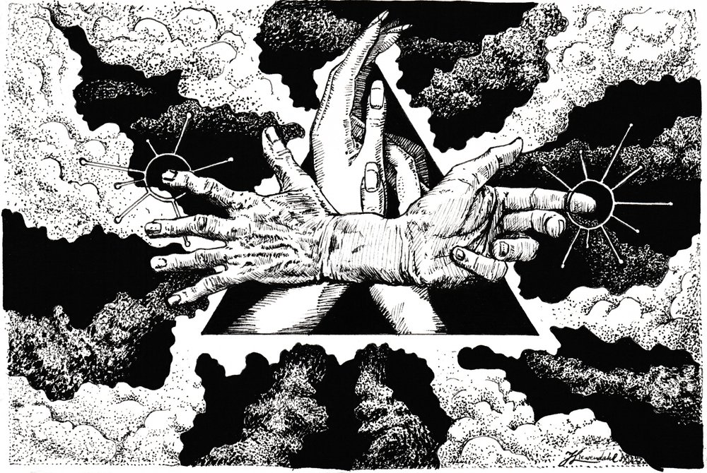 Mystic Hands door Johan Liewendahl