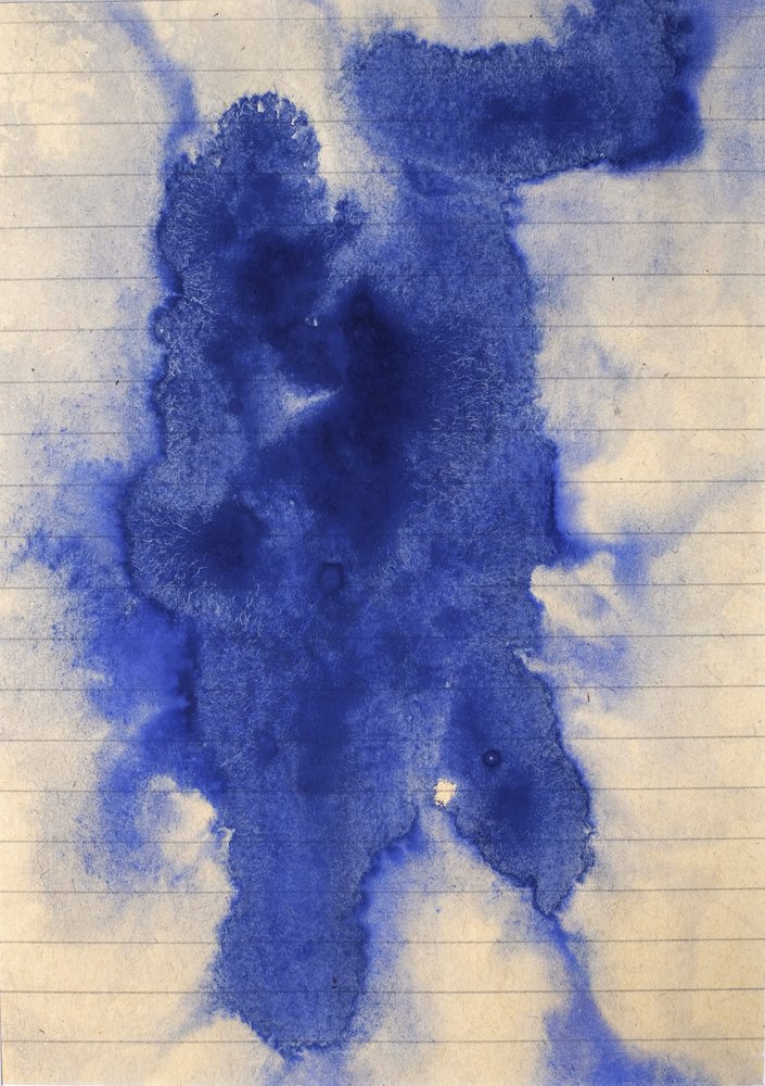 Abstract Ink Bleed door Joshua Hoskins