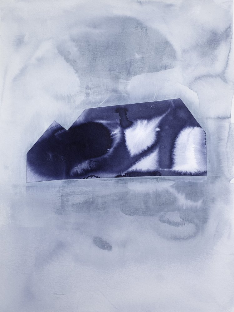 Blue Ink House door Joshua Hoskins