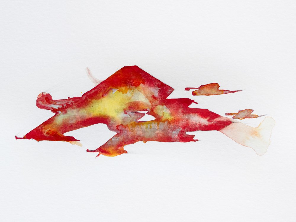 Dynamische abstracte kleuren door Joshua Hoskins
