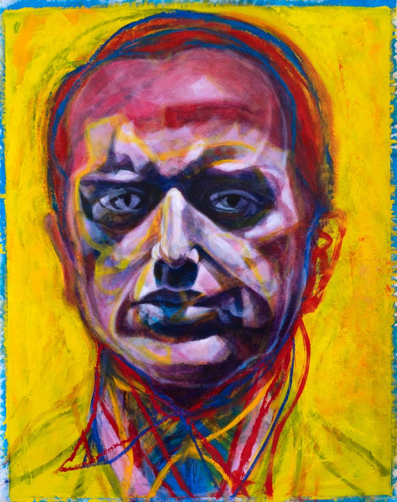 Intens kleurrijk portret door Joshua Hoskins