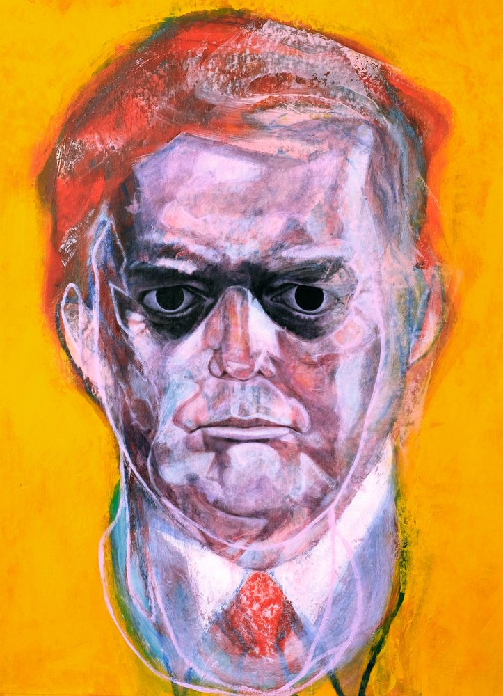 Intens mannelijk portret door Joshua Hoskins