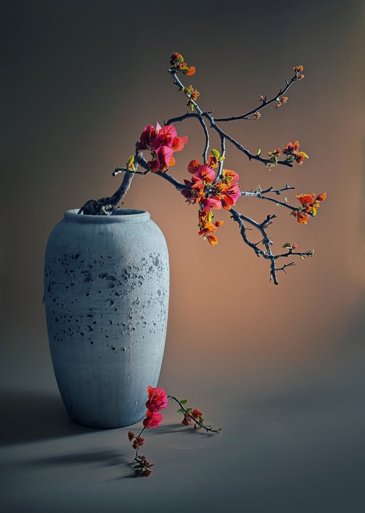 Zen-bloemstuk door Judy Tseng