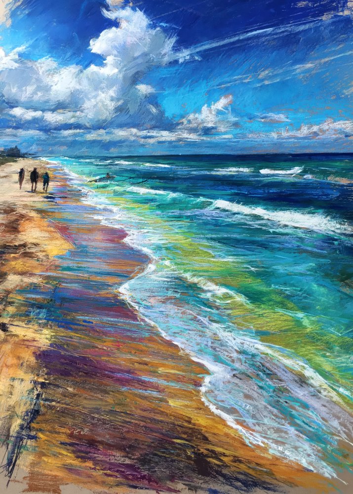 Wandeling langs Sunny Beach door Justyna Jaszke
