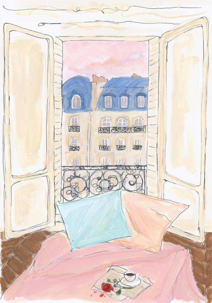 Gezellig appartement in Parijs door Katharina Puritscher