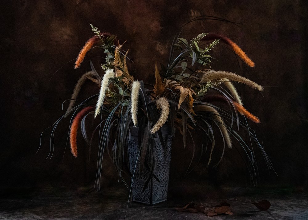 Moody Gedroogde Planten door LM Meng