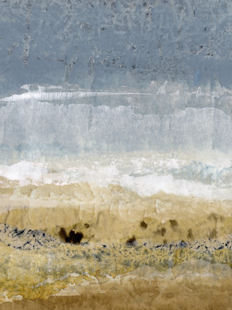 Abstract zeelandschap door Lara Eckerman