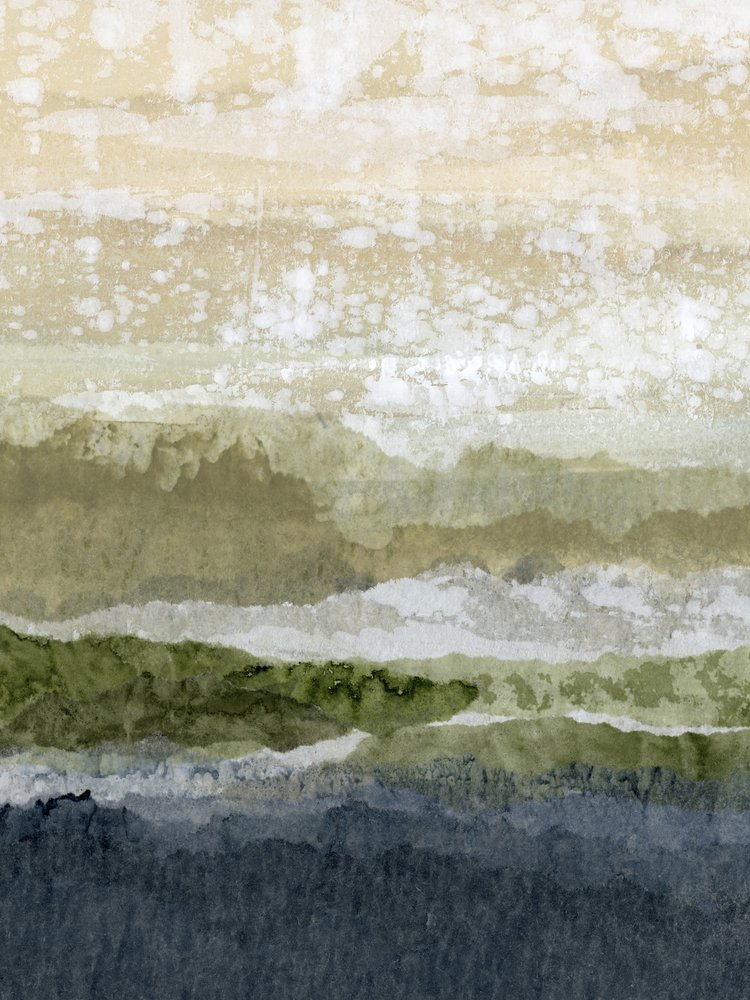Rustig gelaagd landschap door Lara Eckerman