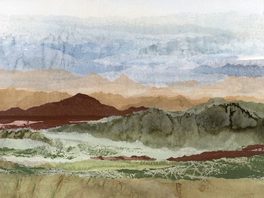Rustige berglandschappen door Lara Eckerman