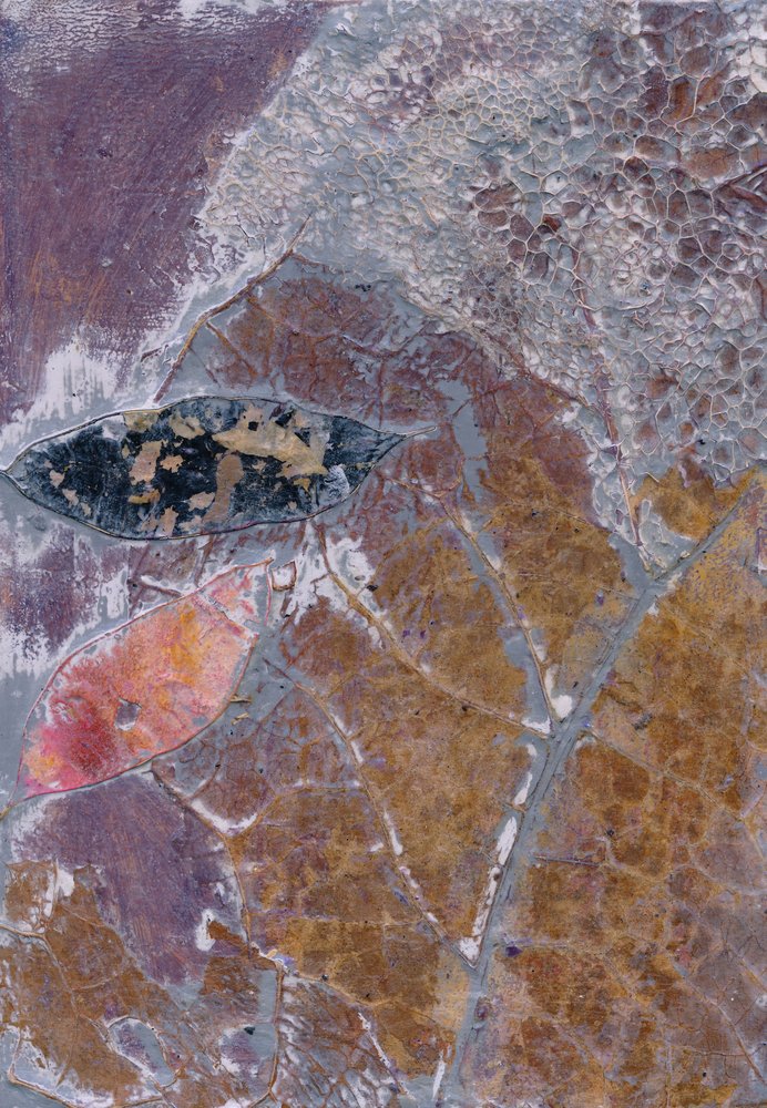 Vervagend botanisch abstract door Lena Ru