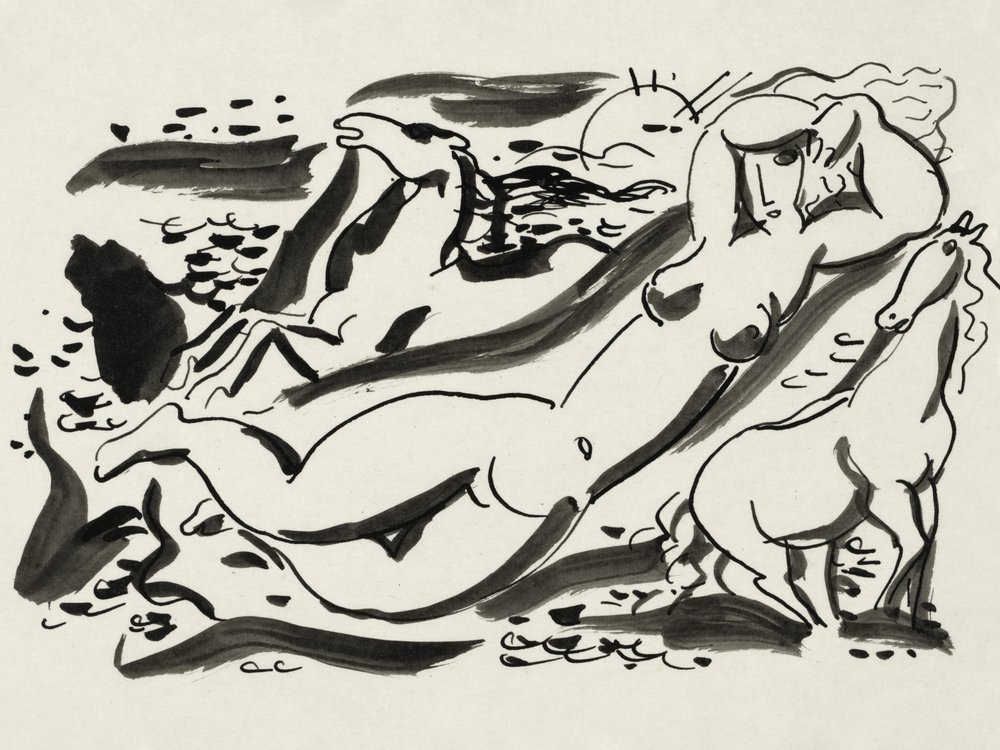 Naakt door Leo Gestel