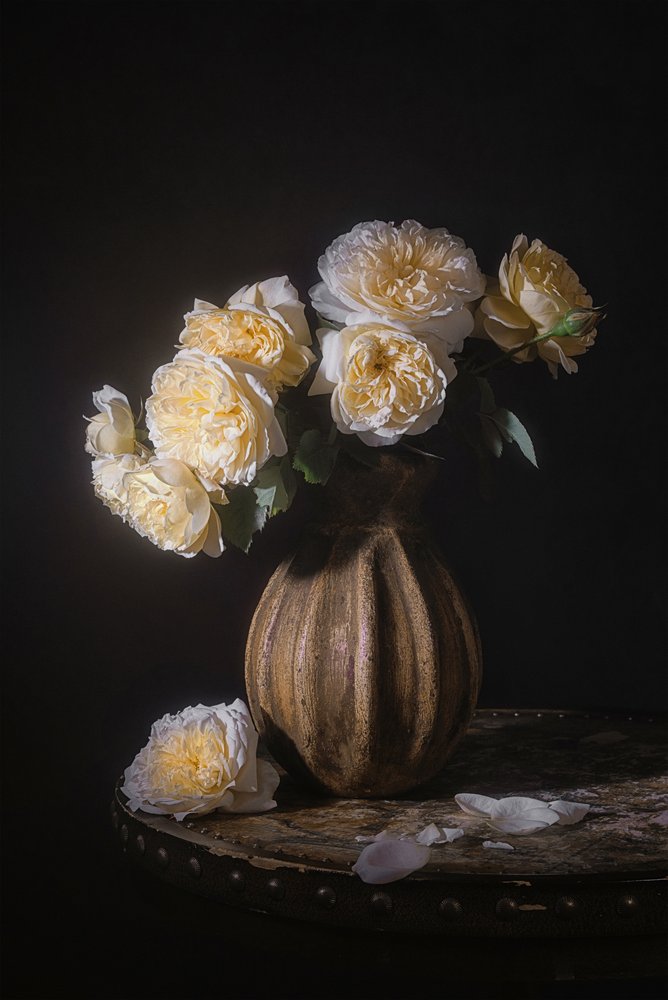 Elegant rozenstilleven door Lydia Jacobs
