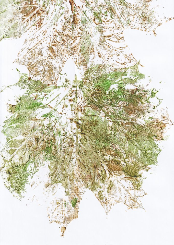 Herfstbladerenprint door Maira Ribena