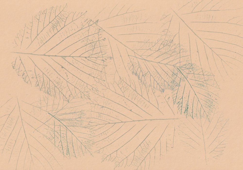 Botanisch bladpatroon door Maira Ribena