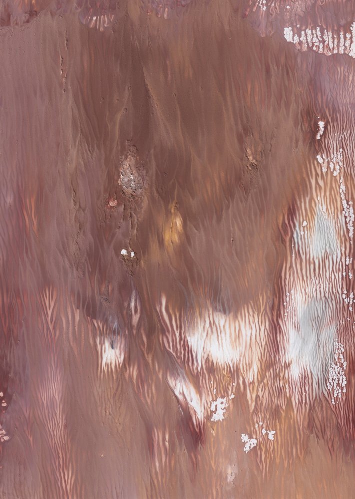Aards, vloeiend, abstract door Maira Ribena