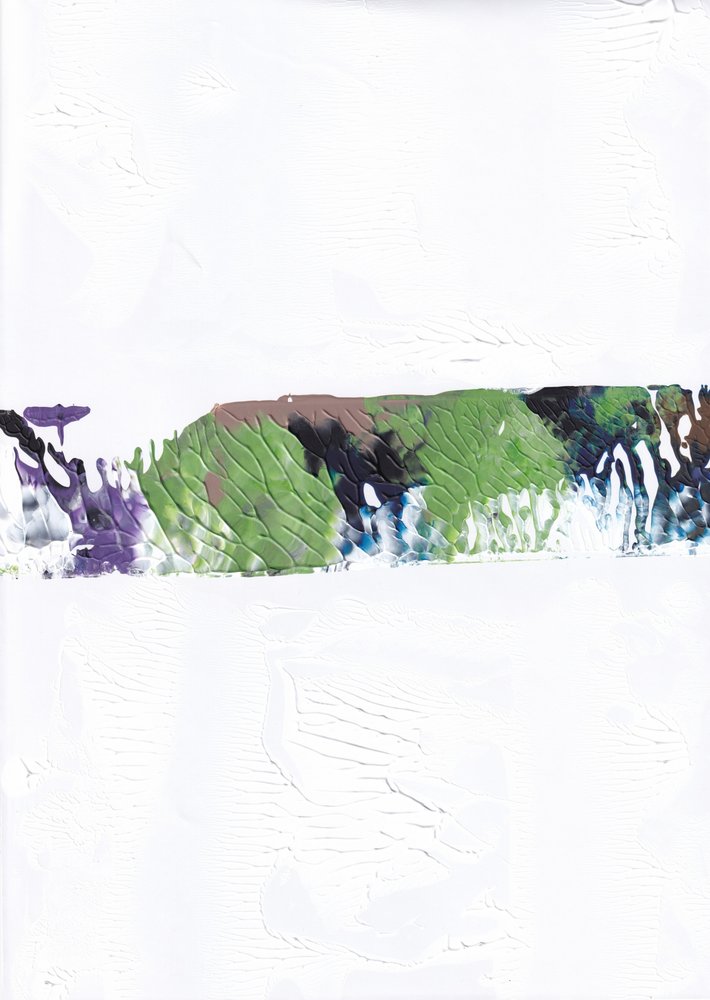 Rustig abstract landschap door Maira Ribena