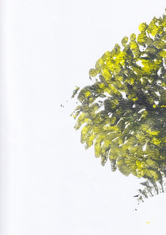 Levendige groene textuur door Maira Ribena