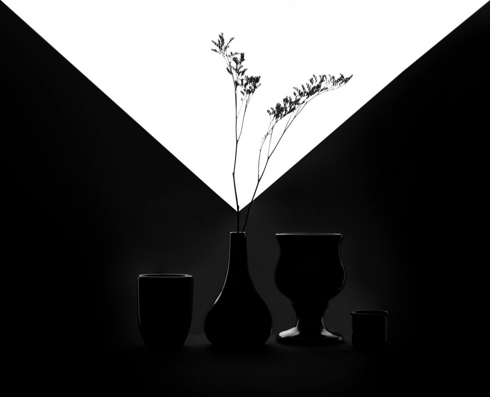 Minimalistisch geometrisch stilleven door Margareth Perfoncio