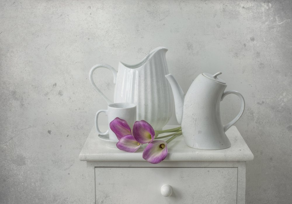 Stilleven in shabby chic-stijl door Margareth Perfoncio