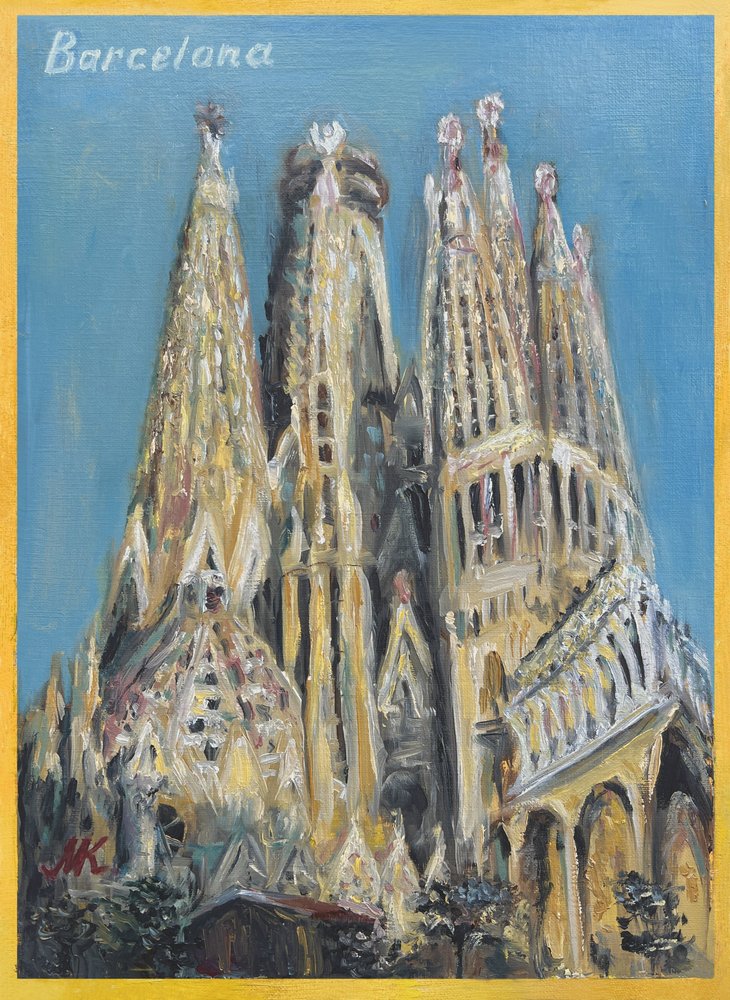 Sagrada Familia, Barcelona door Marina Kozyr