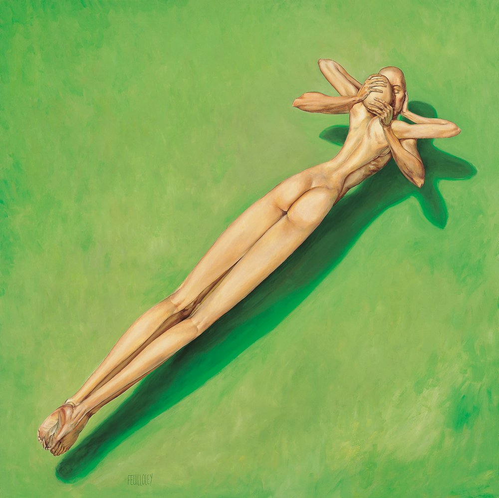 Sensuele omhelzing in naakt door Myriam Feuilloley