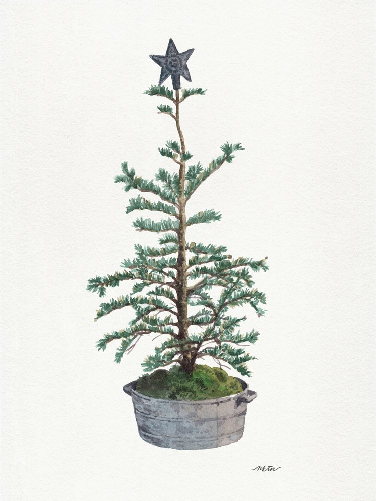 Rustieke kerstboom door NKTN