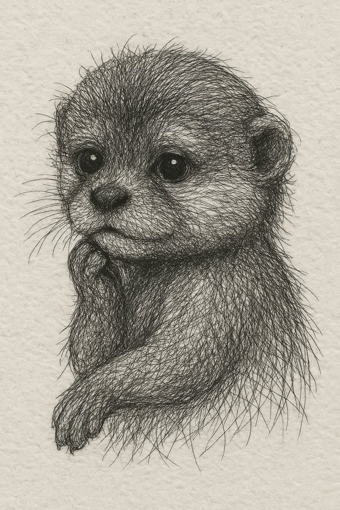 De bedachtzame babyotter door Natalie Bruns