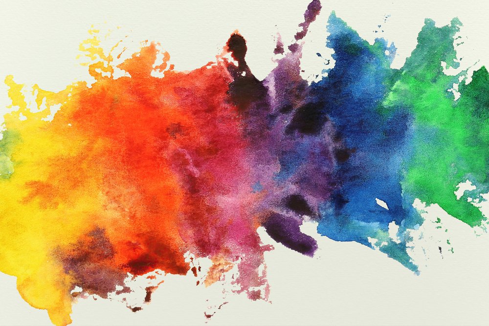 Levendige regenboogspat door Natalie Bruns