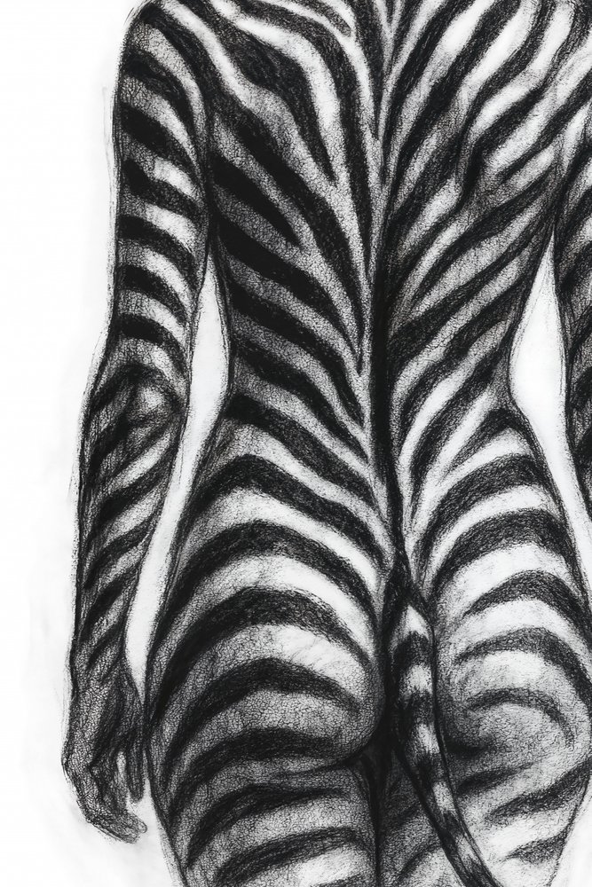 Formulier met zebrastrepen door Natalie Bruns