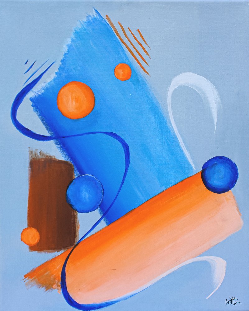 Levendige abstracte vormen door Nicolas Alsterdal