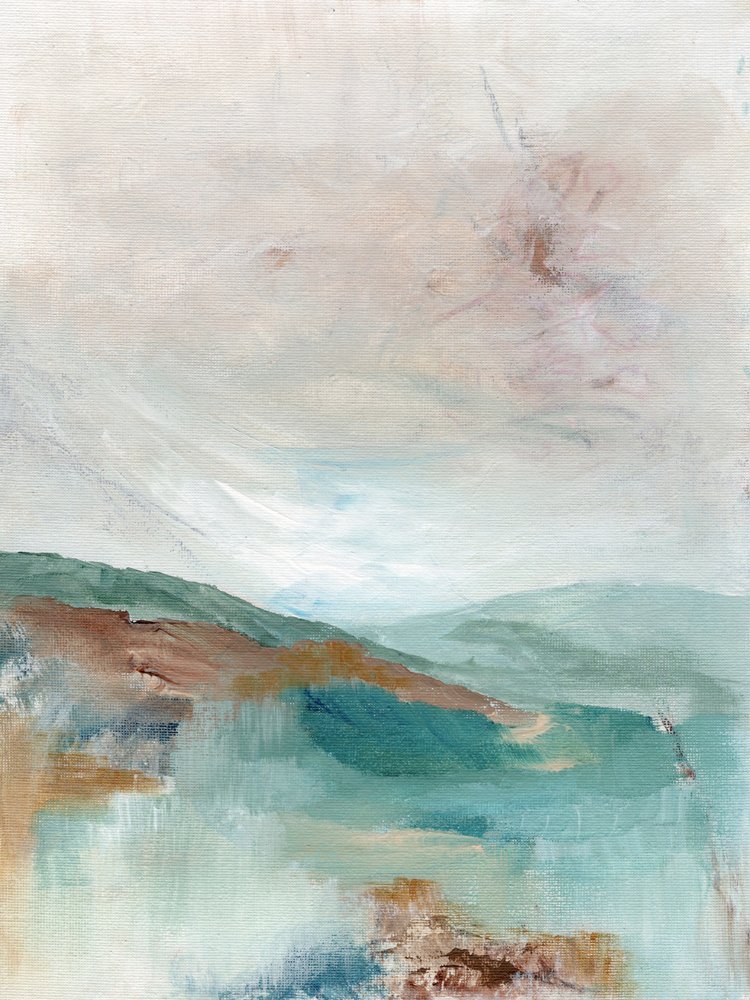 Rustig abstract landschap door Nikita Jariwala