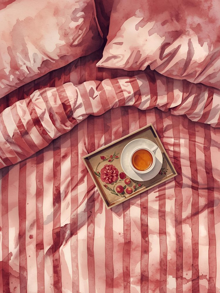Gezellig ochtendthee-bed door Ohkimiko