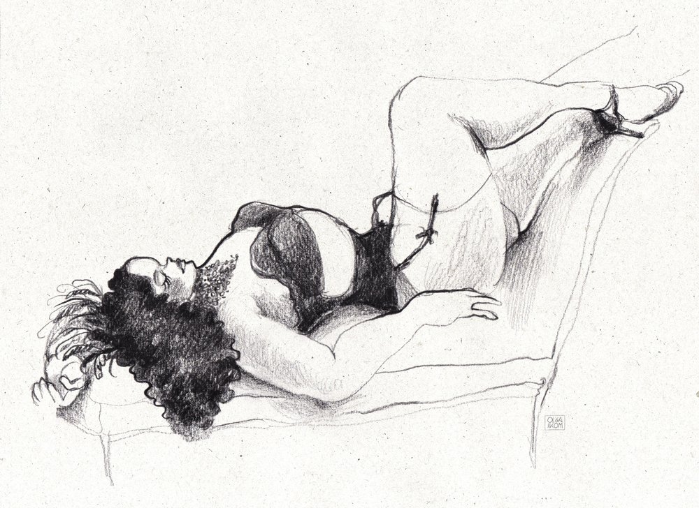 Burlesque door Olga Skomorokhova