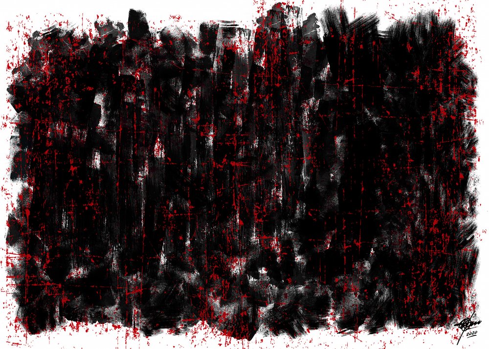 Grunge-verfspatten door Osvaldo Russo