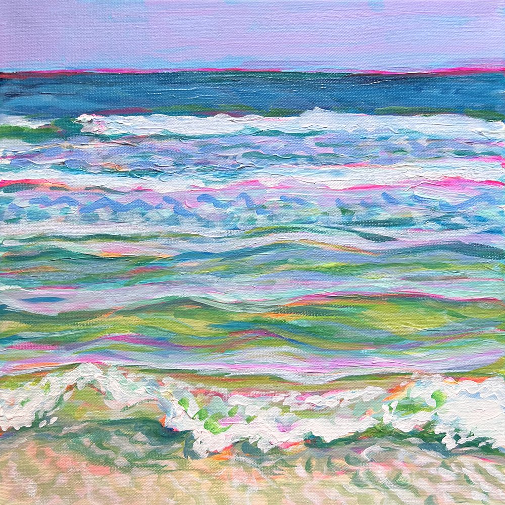 Kleurrijke oceaangolven door Pauline Wegman | Key and Sea Creative