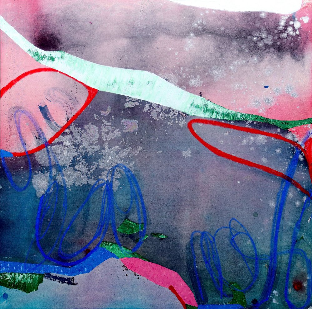 Levendige abstracte energie door Poonam Choudhary