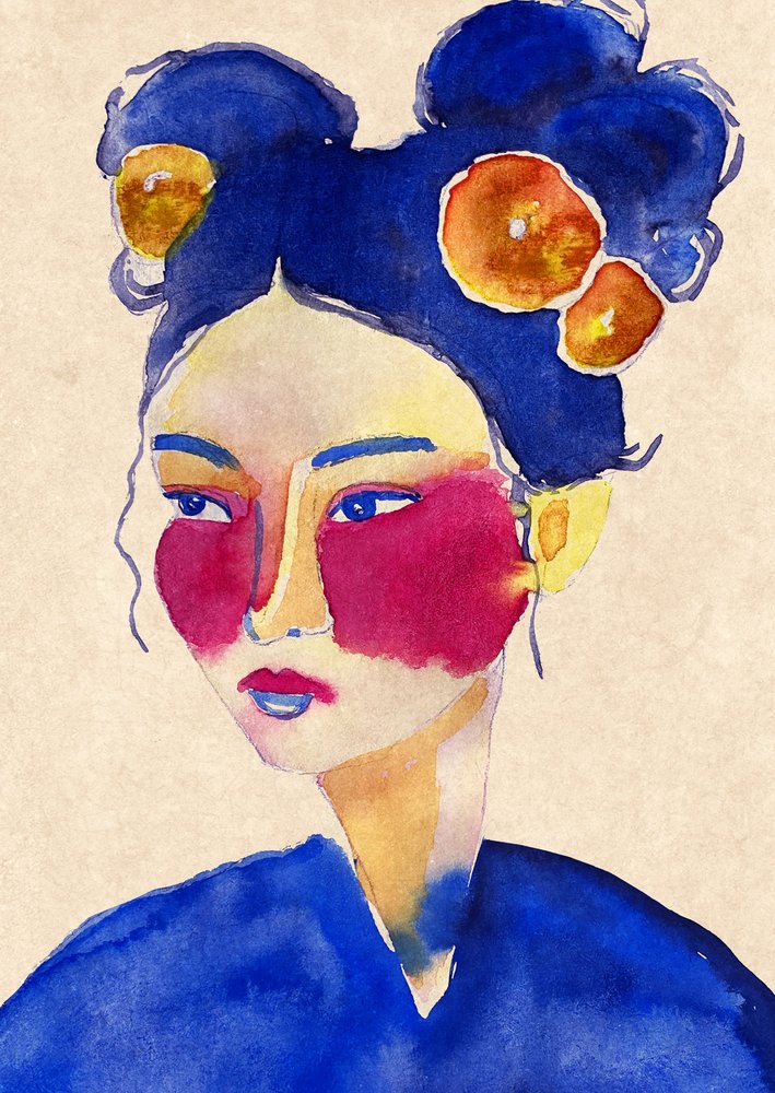 Asian Girl door Raissa Oltmanns