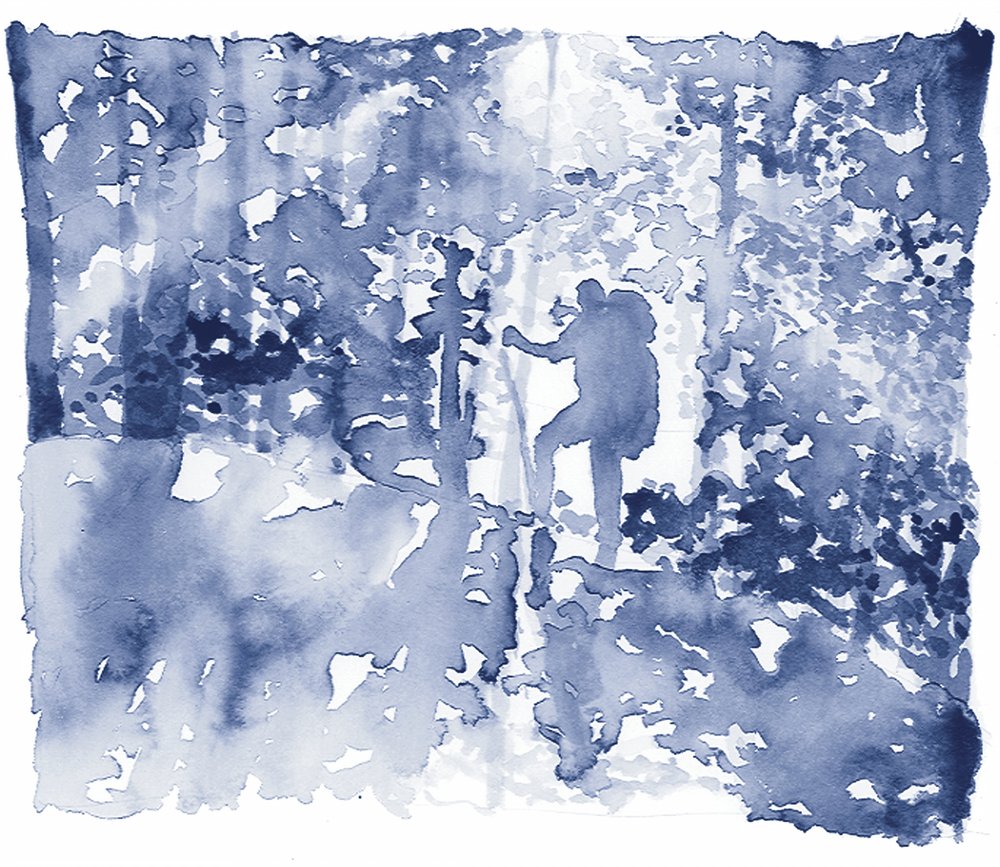 Blue Forest-wandelaar door RodMacIver
