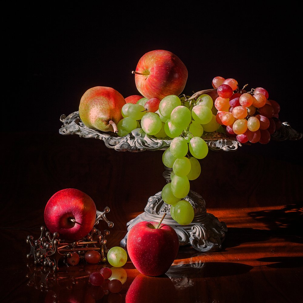 Klassiek fruitstilleven door Rucsandra Silvia Calin
