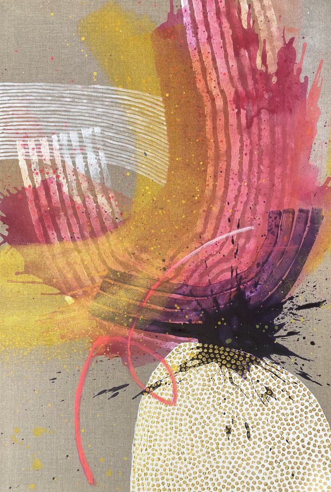 Levendige abstracte beweging door SAN STARLING